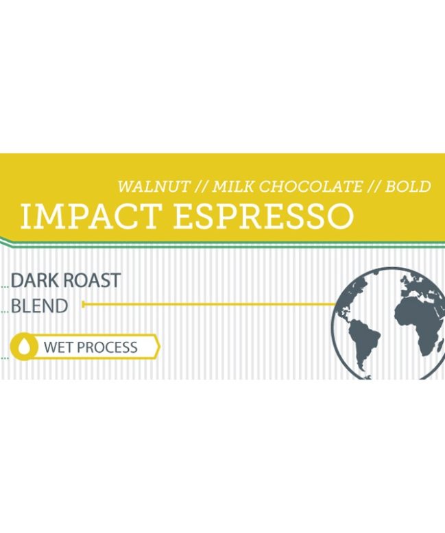Impact Espresso label