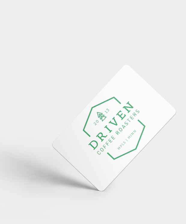 Driven Coffee Digital Gift Card