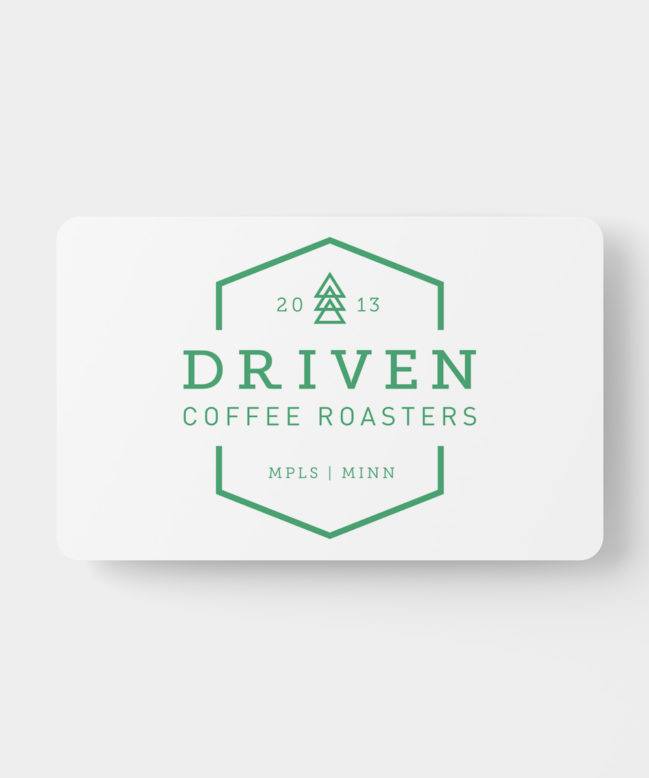 Driven Coffee Gift Card